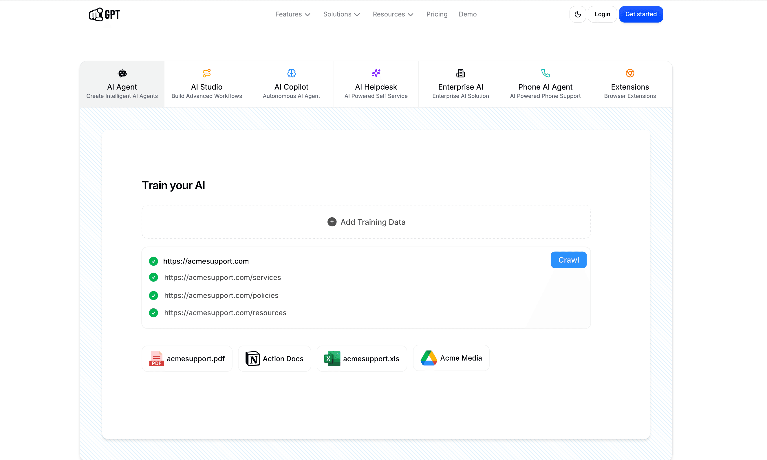 YourGPT screenshot